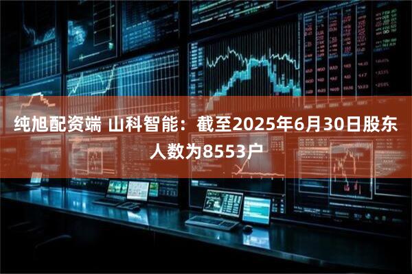 纯旭配资端 山科智能：截至2025年6月30日股东人数为8553户